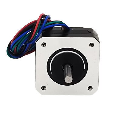NEMA 17 Bipolaarinen 1,8 astetta 0,15 Nm 1A 3,7 V 42x42x20,5 mm 4-johtiminen askelmoottori